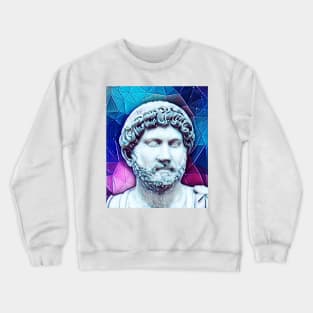 Arrian Snowy Portrait | Arrian Artwork 13 Crewneck Sweatshirt